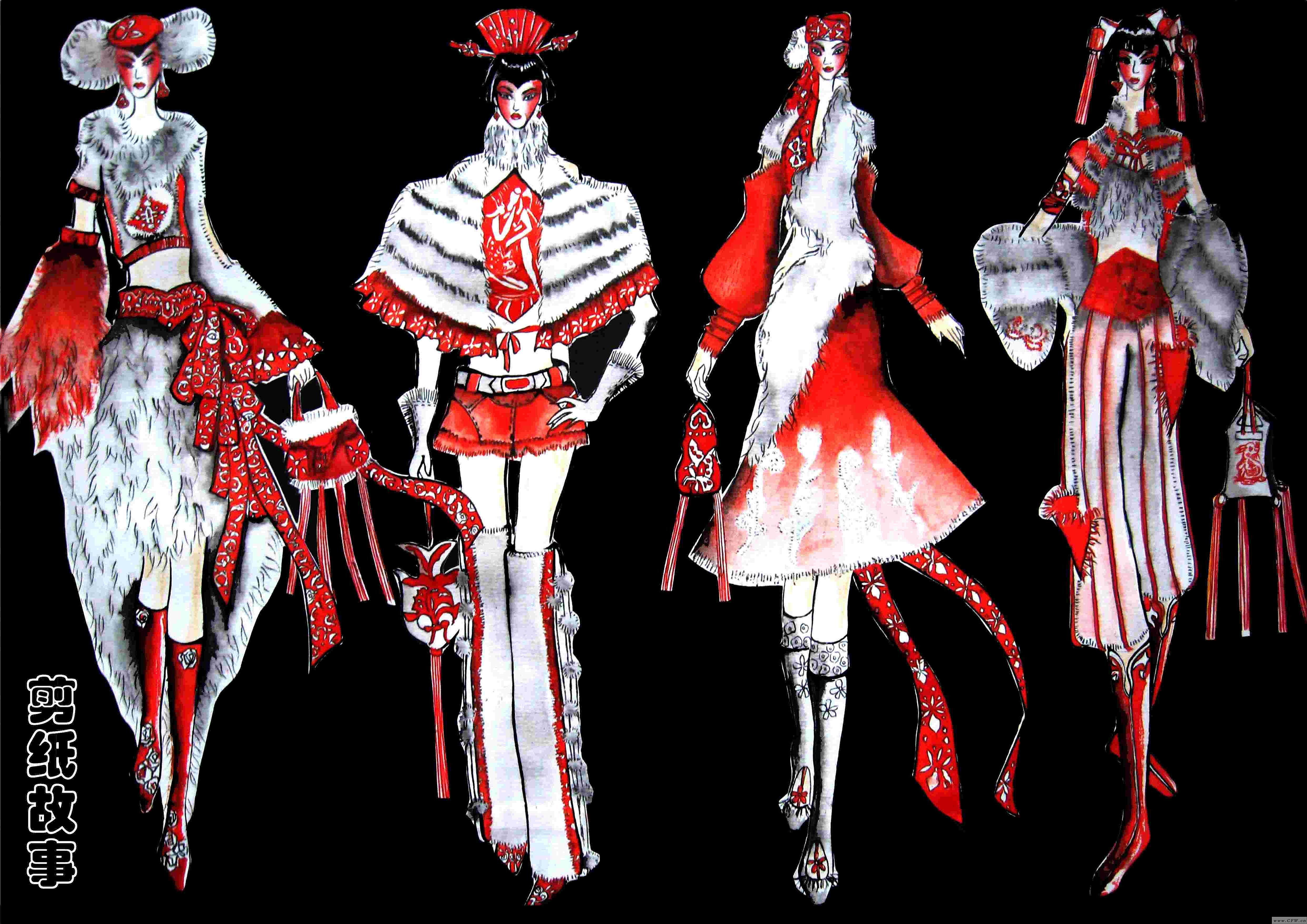 裘皮設計-女裝設計-服裝設計